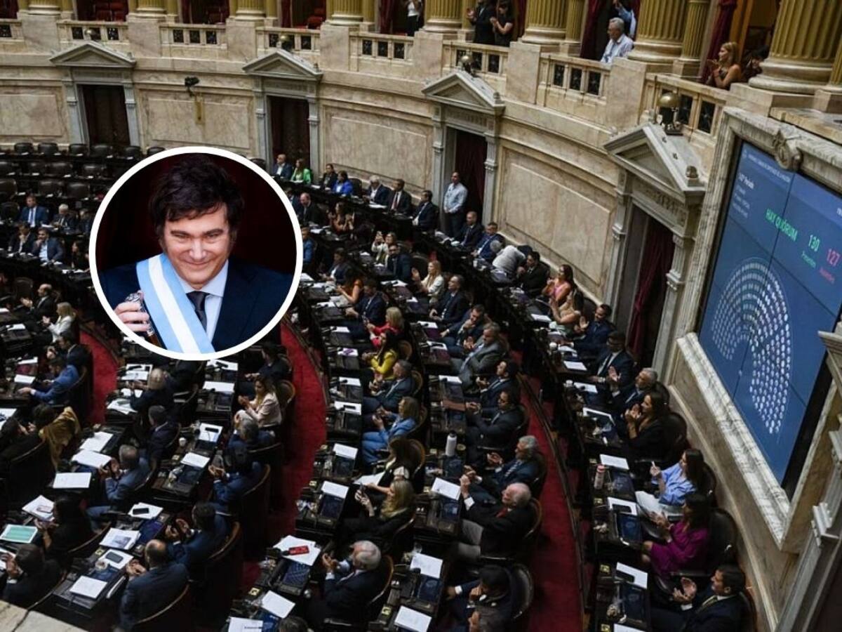 Pese a malestar social: avanza reforma laboral de Milei en Cámara de Diputados de Argentina