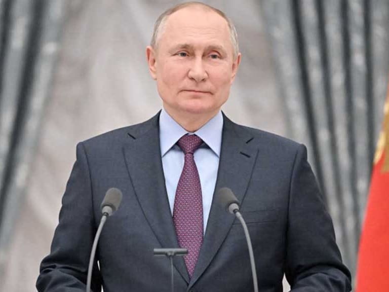 Vladímir Putin presidente de Rusia