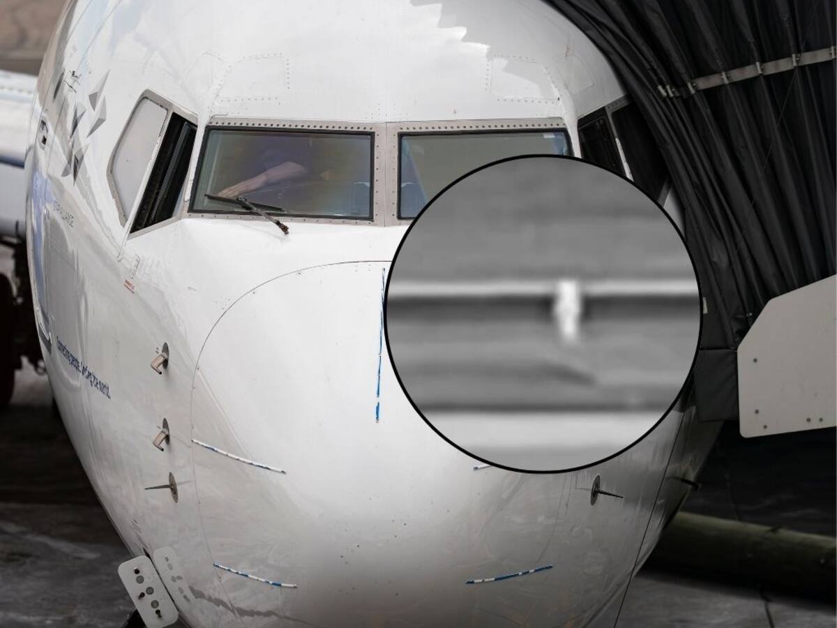 Impactantes imágenes muestran momento exacto en que avión atropella fatalmente a intruso en aeropuerto de Denver
