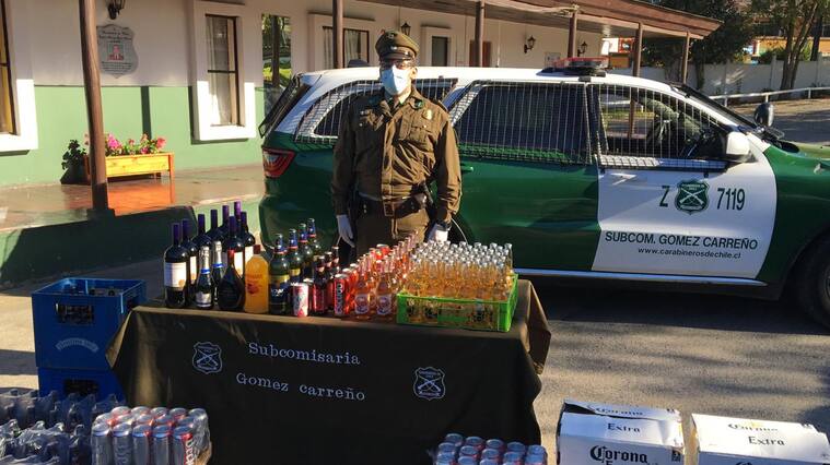 Carabineros matrimonio Viña del Mar
