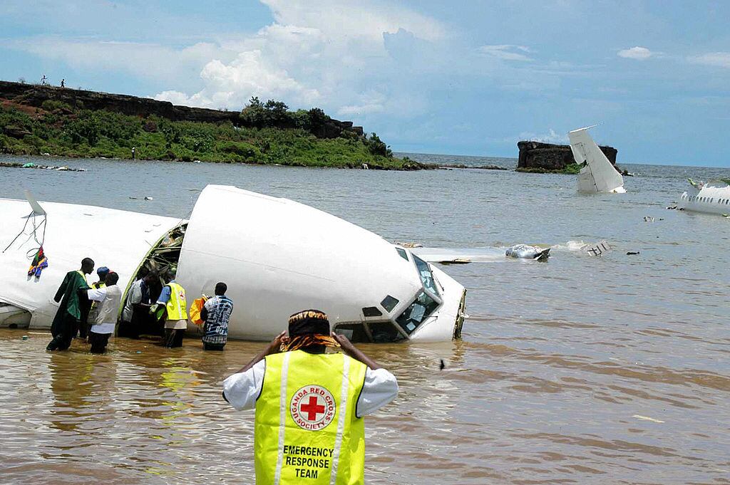 La cabina del Ethiopian Airlines que capotó en territorio etíope