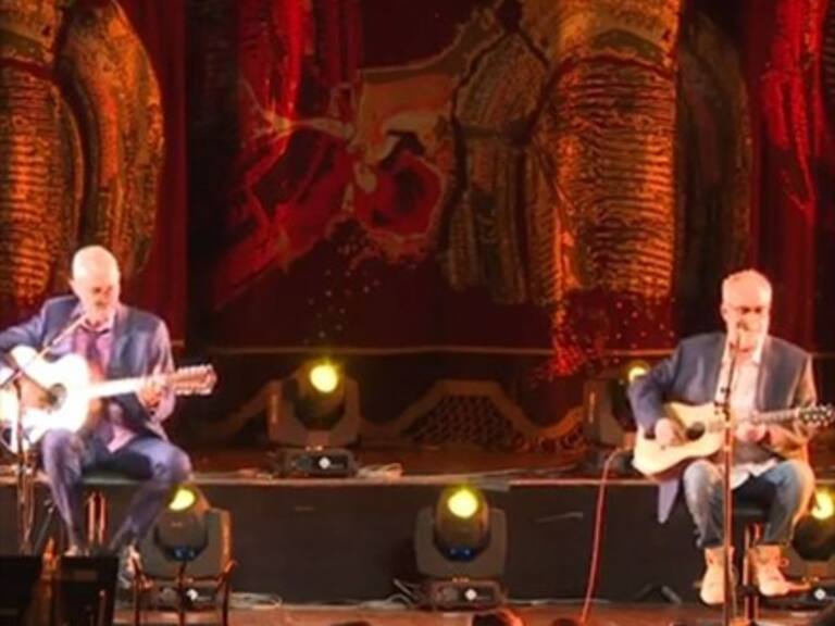 Reencuentro histórico en el Teatro Colón: Pedro Aznar reunió a Serú Girán