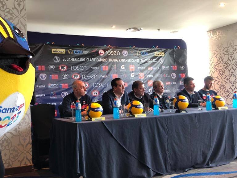 Chile será sede del Sudamericano de Voleibol que entregará cupos a Santiago 2023