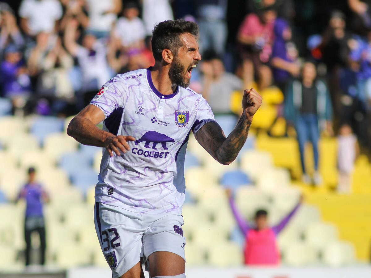 Con un incombustible Joaquín Larrivey: Deportes Concepción toma ventaja sobre Deportes Antofagasta por la Liguilla de la B