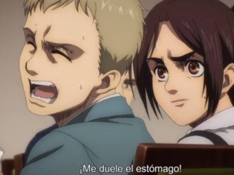Último capítulo de Shingeki no Kyojin enseñó que «me duele el estómago» en japonés suena igual un chilenismo