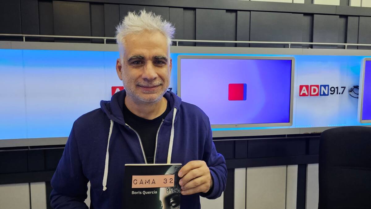 Boris Quercia presentó su nuevo libro de ciencia ficción, Cama 32: “Personas de diferentes ideas políticas, van a encontrar el mismo héroe”