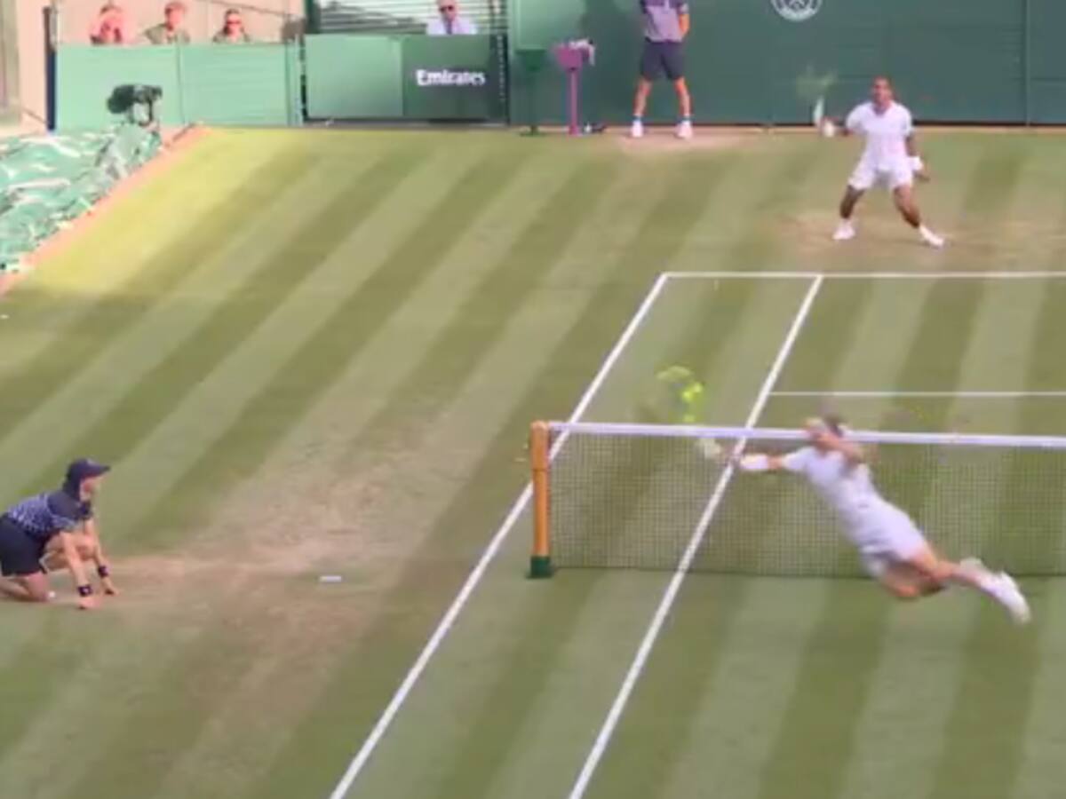 Locura en Wimbledon: el extraordinario punto entre Davidovich y Auger-Aliassime que nadie puede creer