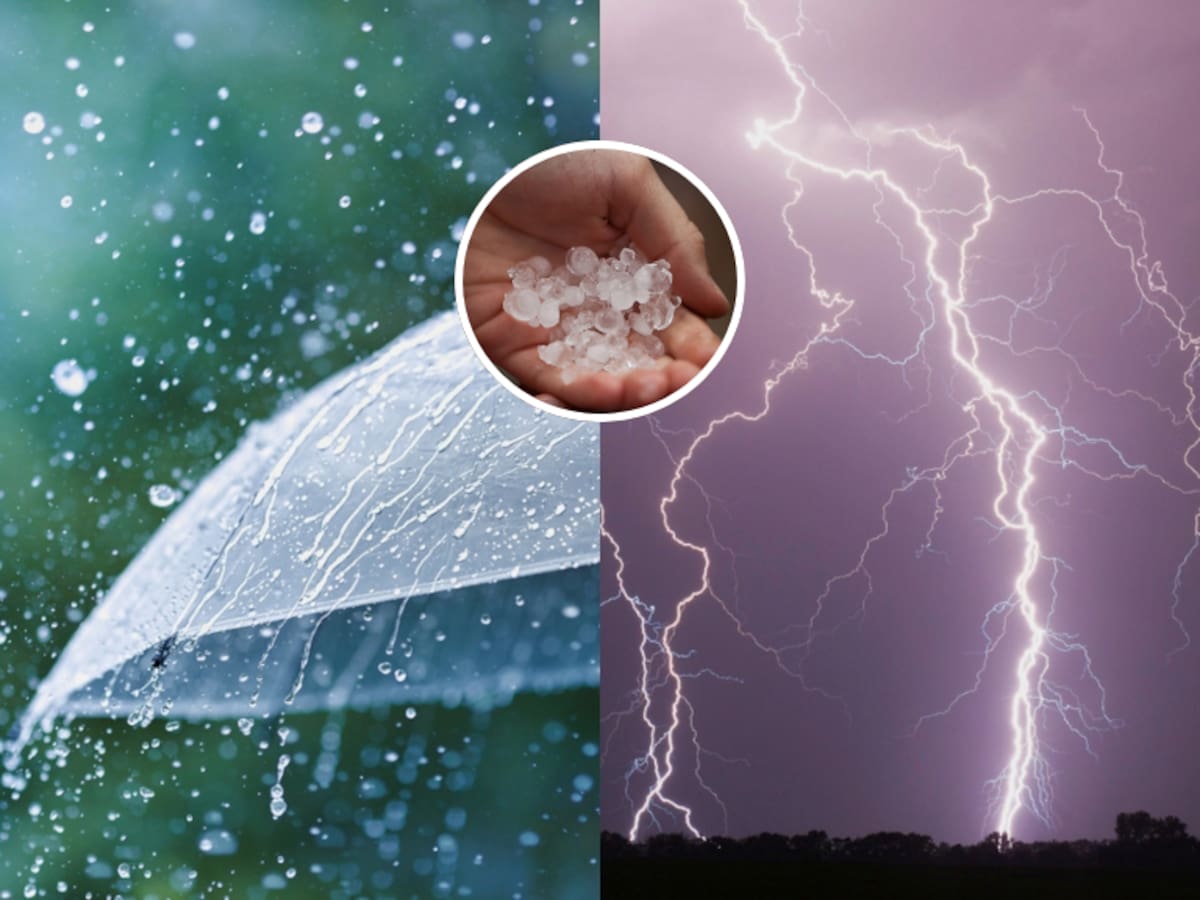 Tormentas, granizos y hasta 40 mm de lluvia en Santiago: confirman hora exacta en que arranca el sistema frontal