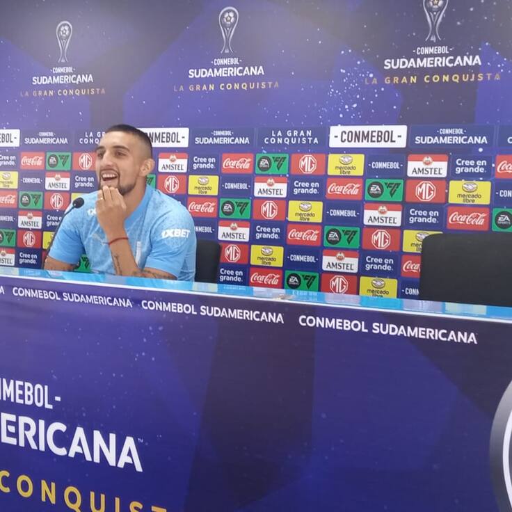Branco Ampuero palpita el debut cruzado en Copa Sudamericana: “Nosotros pensamos solamente en clasificar”