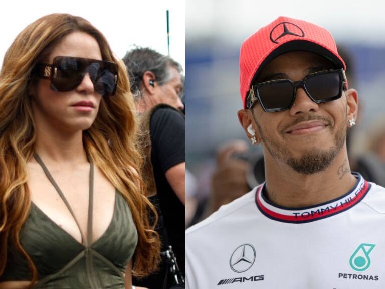 ¿Un nuevo amor?: Shakira fue sorprendida cenando con Lewis Hamilton en Miami