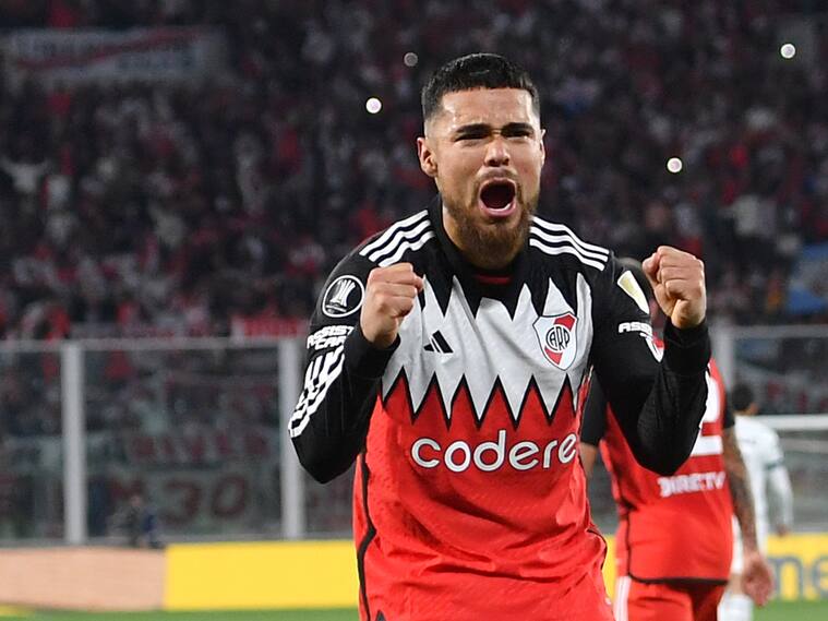 Con golazo de Paulo Díaz: River derrotó a Talleres y tomó ventaja en los 8vos de Copa Libertadores | Getty Images