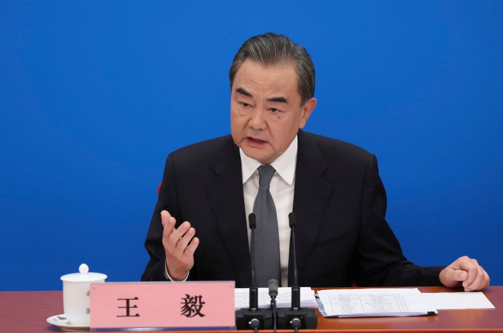 El ministro de relaciones exteriores chino Wang Yi