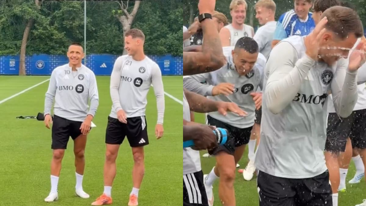 No se salvó: así recibieron a Alexis Sánchez en su primer entrenamiento con el CF Montreal
