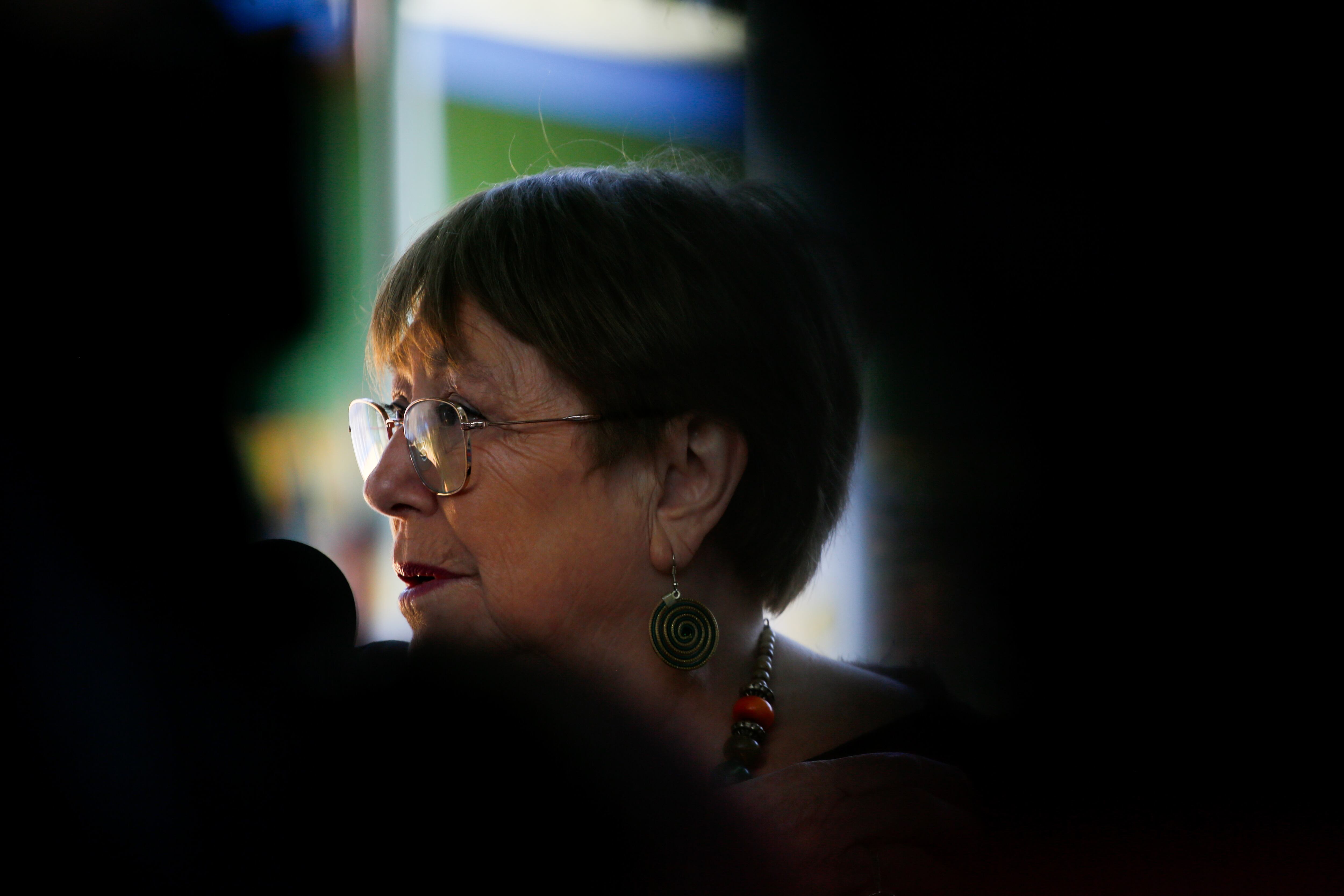 La ex presidenta Michelle Bachelet votó en La Reina