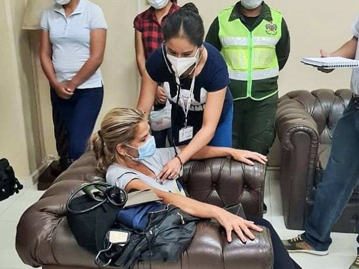 Policía de Bolivia concretó la captura de la exmandataria Jeanine Áñez