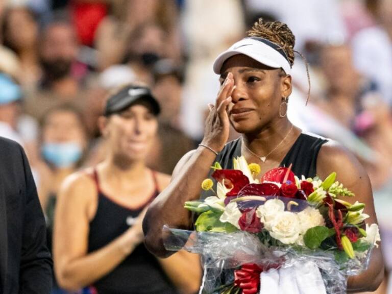 Serena Williams siente su retiro y entre lágrimas se despide del Abierto de Canadá tras quedar eliminada