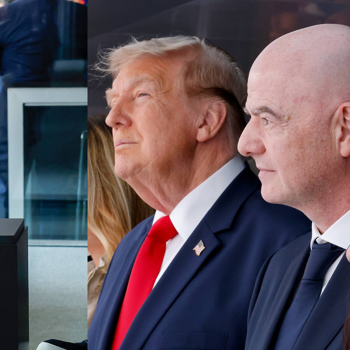El llamativo gesto de Donald Trump con la Copa del Mundo en plena final que no pasó desapercibido