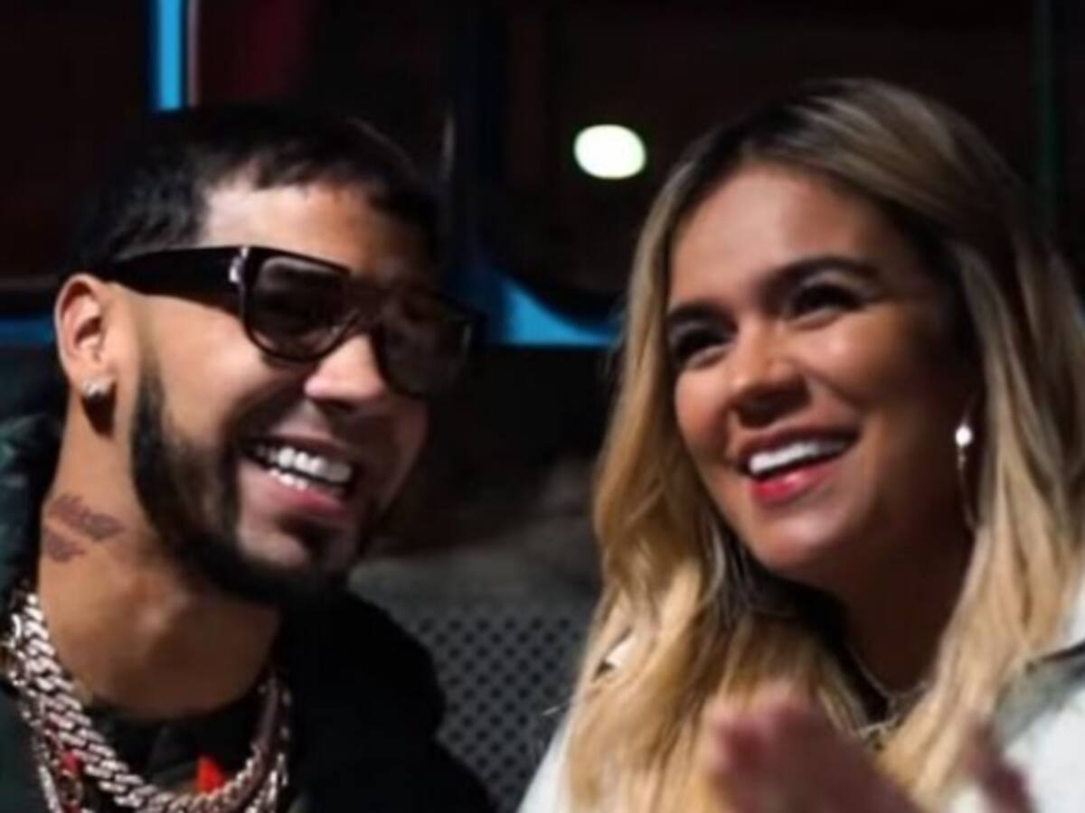 Anuel AA desmintió los rumores de su ruptura con Karol G con romántica postal en Instagram