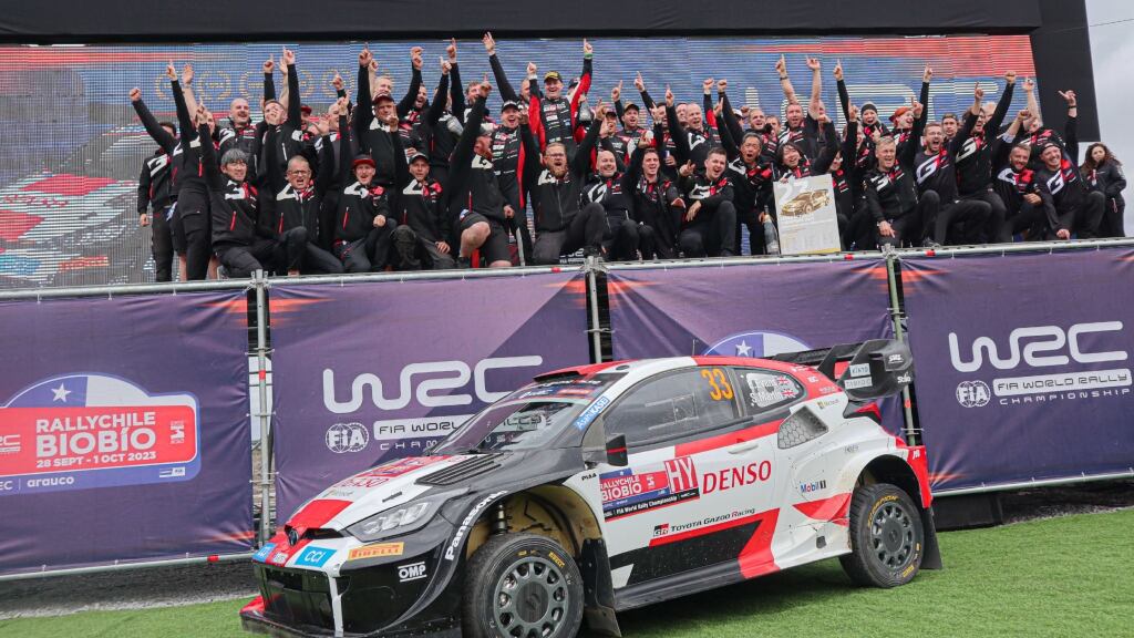 Ott Tanak se corona campeón del Rally Chile Biobío: "Estoy contento de ganar por segunda vez en Chile"