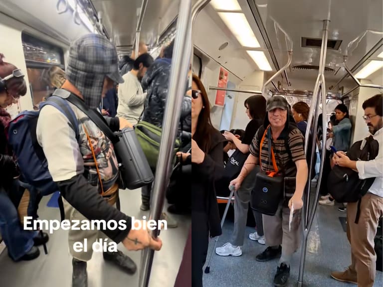 Funan al Chavo del 8 del Metro de Santiago: pasajeras denuncian acoso del conocido “artista” callejero