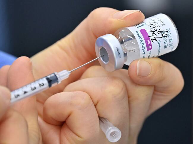 Dosis de la vacuna AstraZeneca utilizada en Corea del Sur