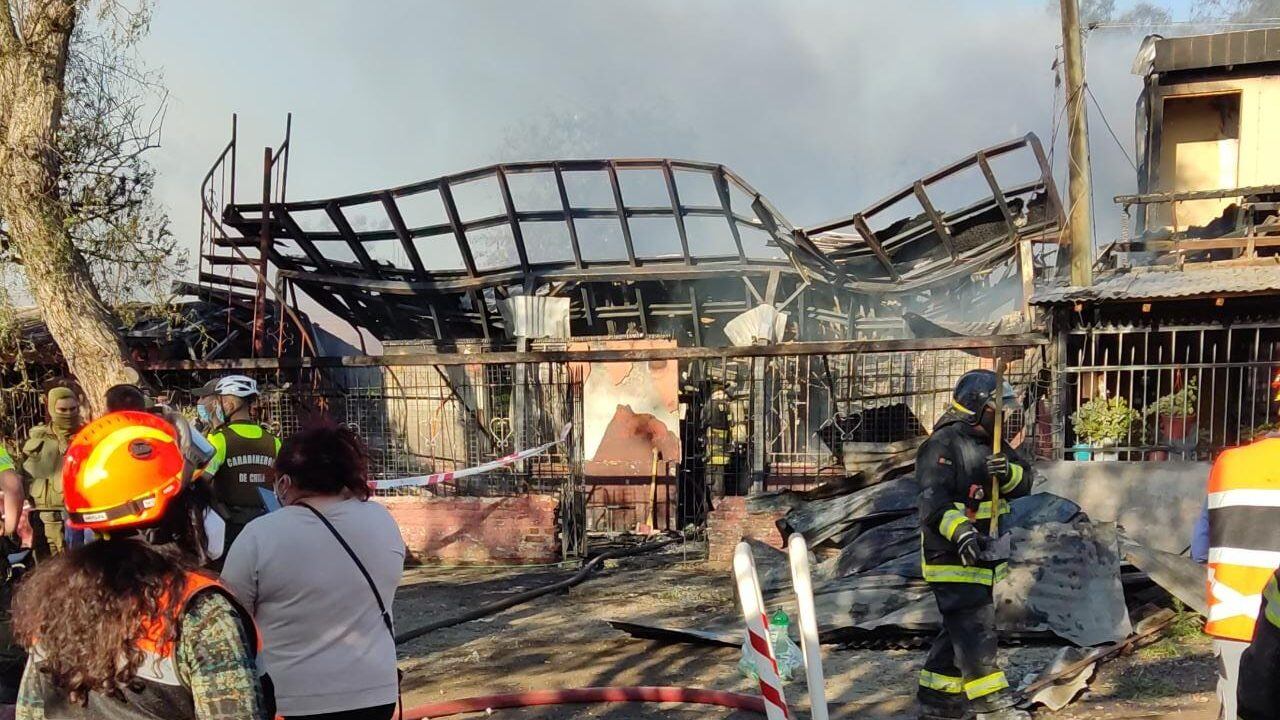 Incendio en Pudahuel