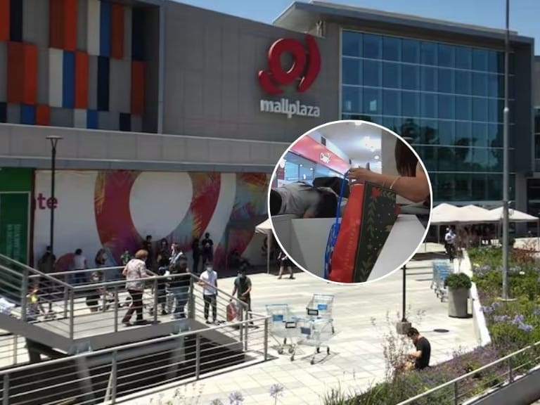 Aprovecharon el caos del incendio: dos mujeres quedan detenidas por robo en Mallplaza Norte