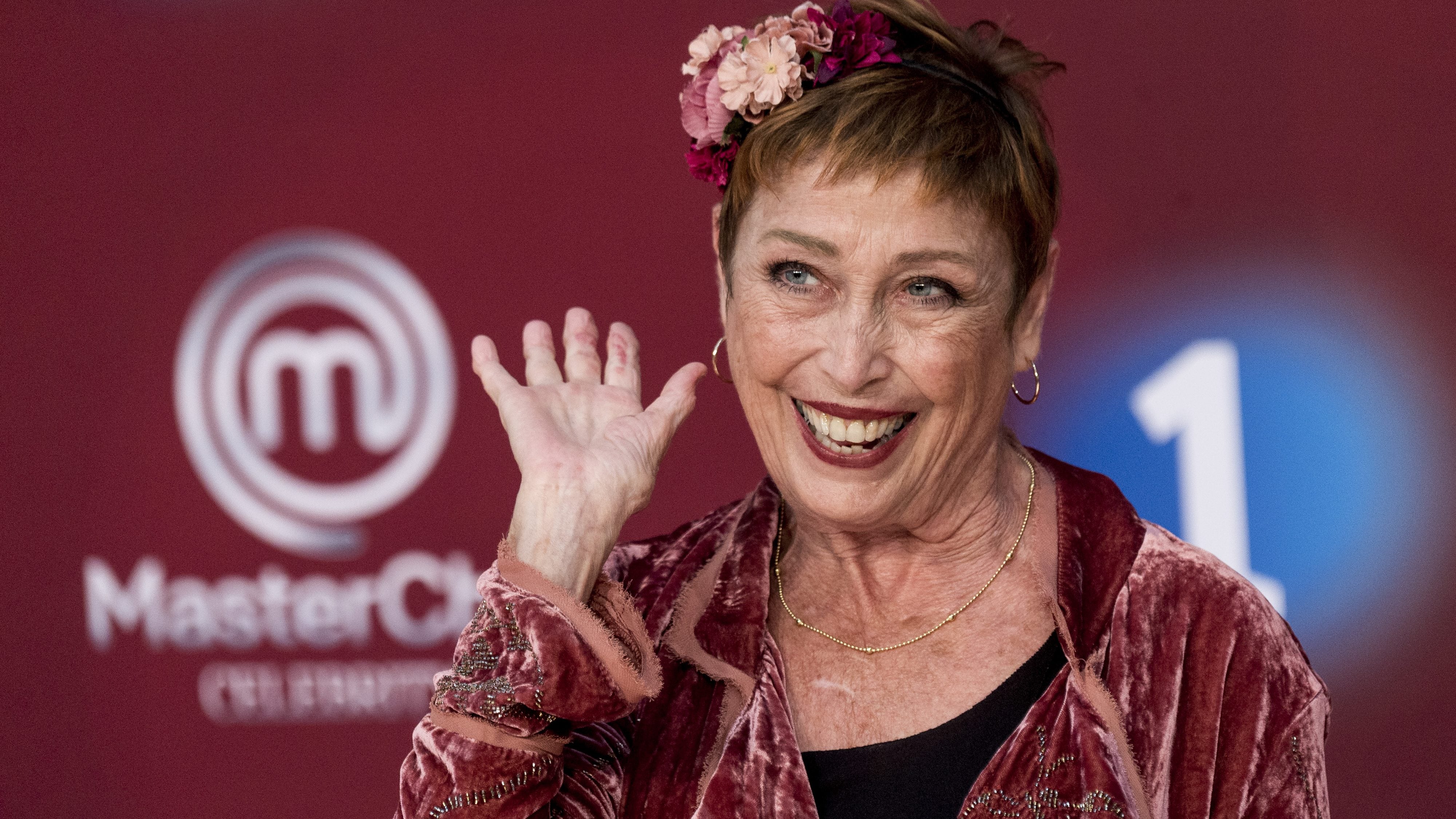 VITORIA-GASTEIZ, SPAIN - SEPTEMBER 03: Veronica Forque attends 'Masterchef Celebrity 6' photocall at Palacio de Congresos Europa during the FesTVal 2021 on September 03, 2021 in Vitoria-Gasteiz, Spain. (Photo by Juan Naharro Gimenez/WireImage)