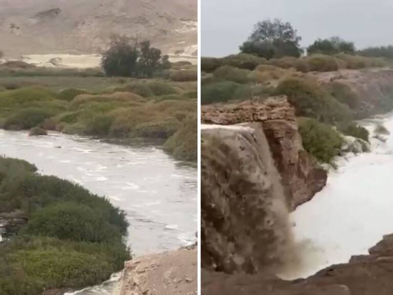 Senapred ordena evacuación en sector de Calama por desborde del río Loa