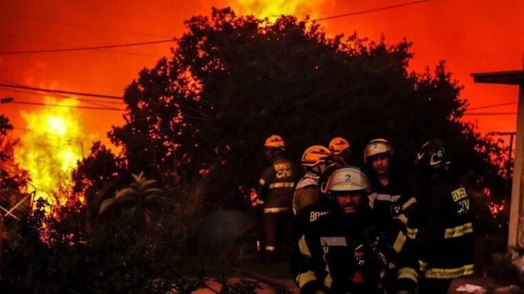 incendios forestales - bomberos
