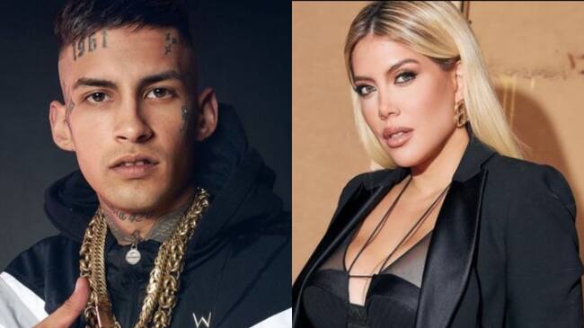 L-Gante y Wanda Nara