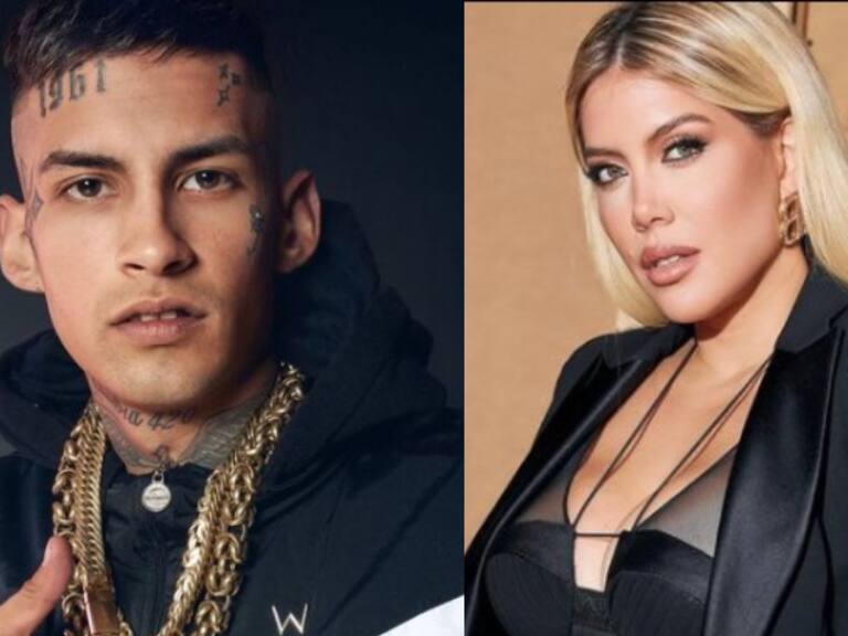 L-Gante y Wanda Nara