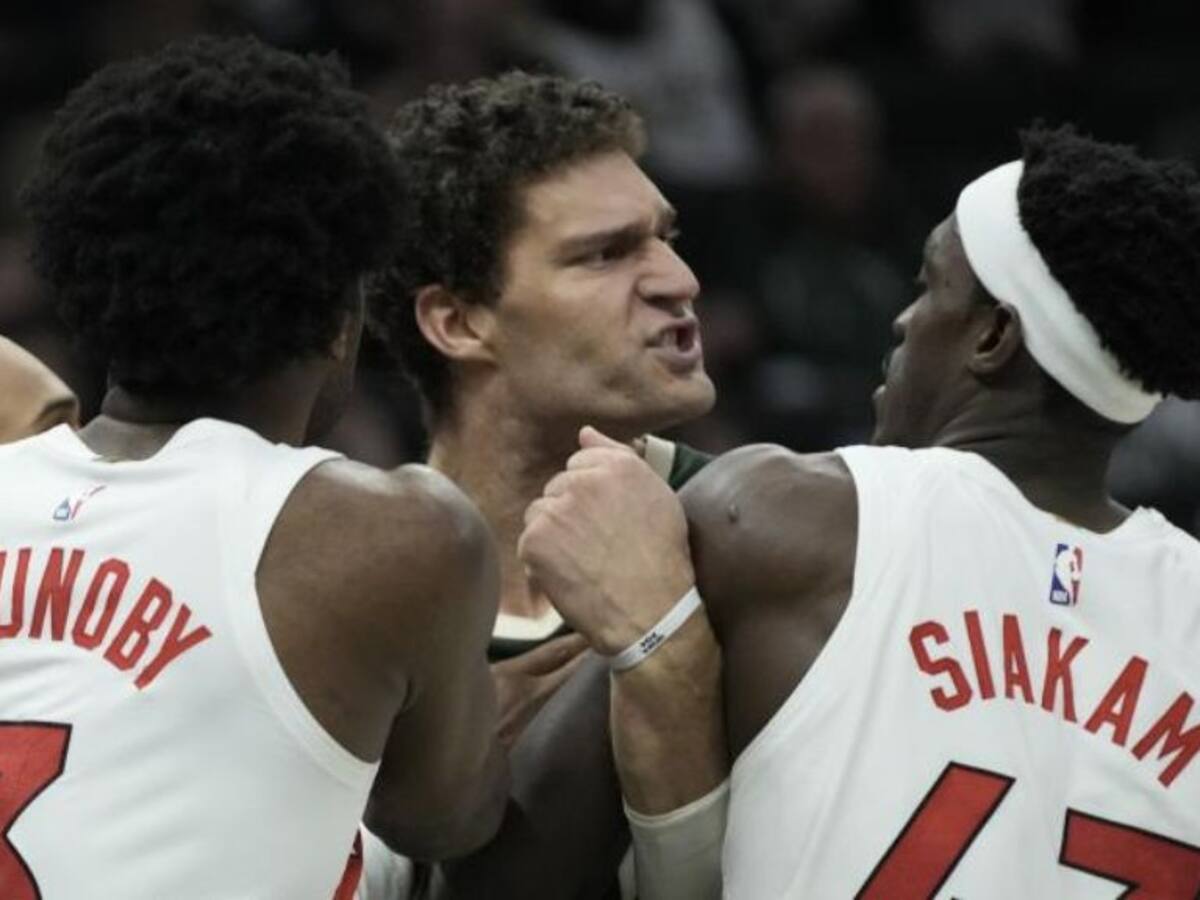 Noche de peleas en la NBA: Brook Lopez provocó a Gary Trent y se desató un gran conflicto