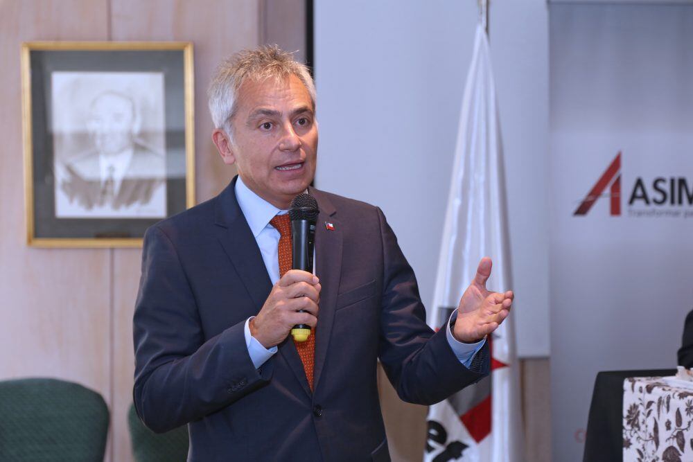 El presidente de Asimet, Dante Arrigoni. / Fuente: Asimet.