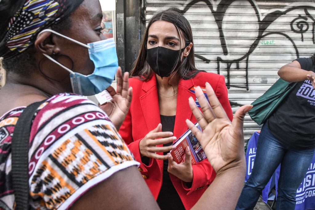 La diputada demócrata Alexandria Ocasio-Cortez
