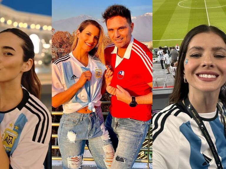 Melina Noto, Lucila Vit y China Suárez: las estrellas argentinas que celebraron el Mundial de la albiceleste