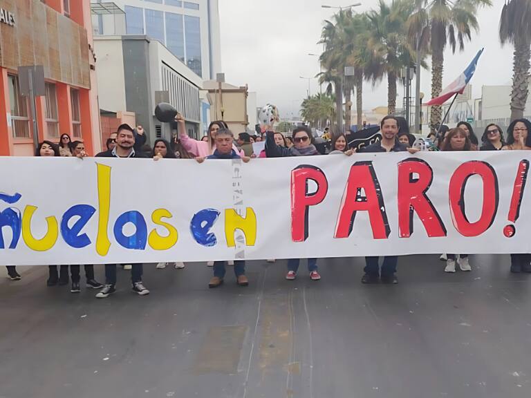Paro de profesores en Coquimbo continúa
