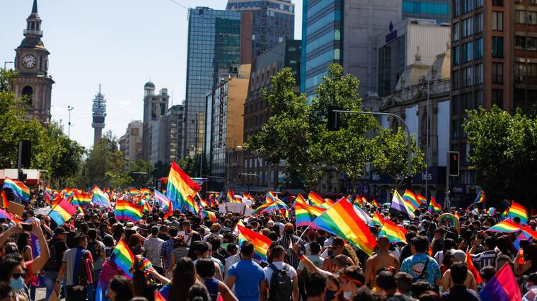 Marcha del Orgullo en Santiago
