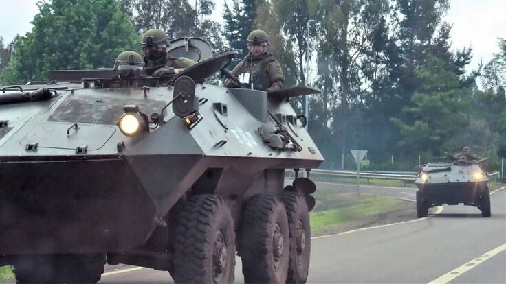Tras hallazgo de cuerpo: Carabineros realiza operativo en la comunidad Temucuicui