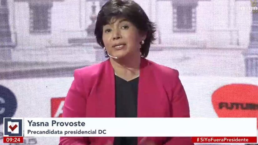 Yasna Provoste por CAE y Fondo solidario