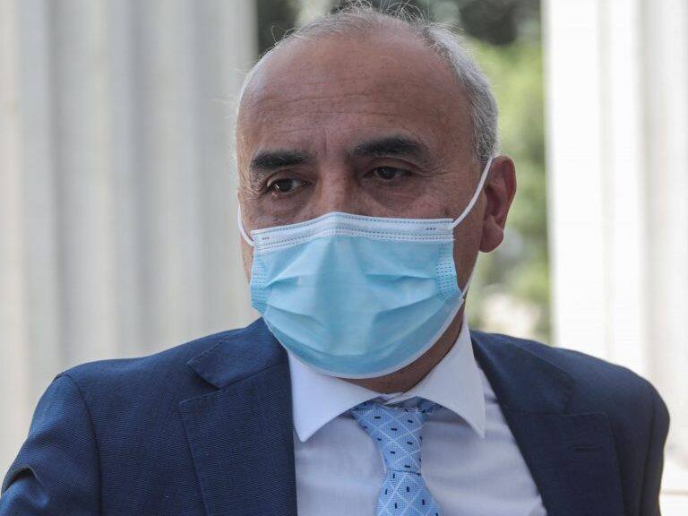 28 de diciembre del 2021/SANTIAGOEl directorio de la Asociación Nacional de Fiscales, realiza un punto de prensa en el ex Congreso Nacional, tras presentar un documento en el cual se proponen diversas mejoras a la persecución penal del país.
FOTO: SEBASTIAN BELTRAN GAETE/AGENCIAUNO