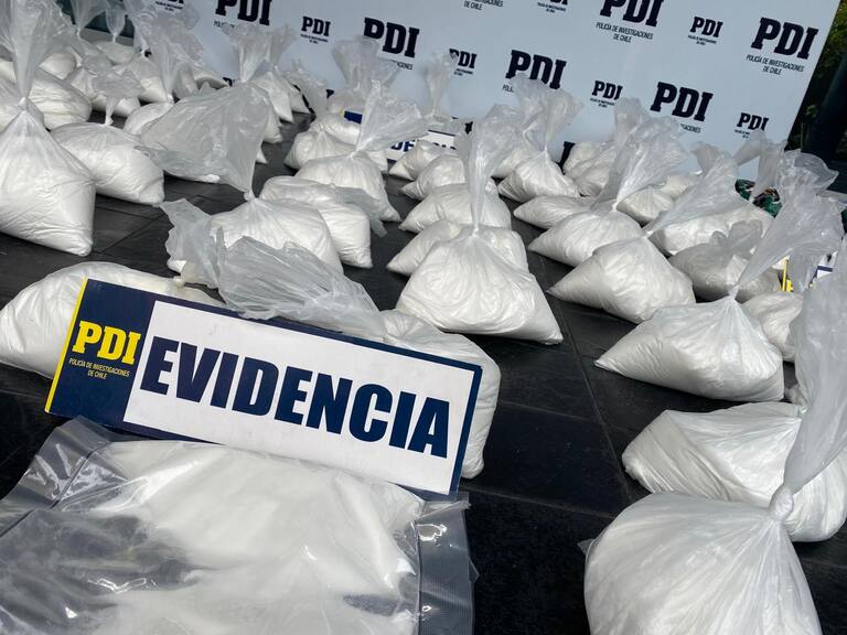 Decomiso de ketamina más grande en la historia de Chile: Desarticulan red de tráfico de drogas en Arica