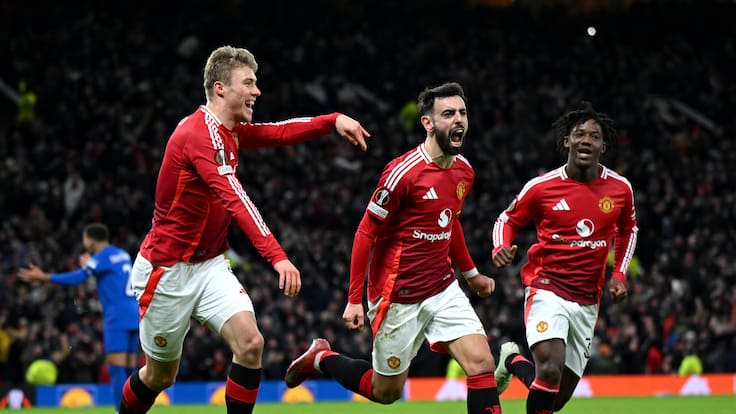 Manchester United vence sobre la hora al Rangers y sigue en pelea por un cupo directo a octavos de la Europa League