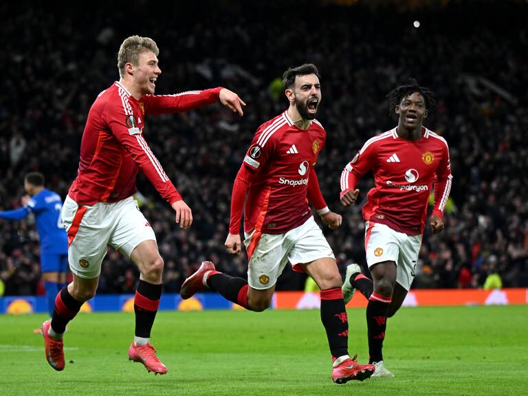 Manchester United vence sobre la hora al Rangers y sigue en pelea por un cupo directo a octavos de la Europa League