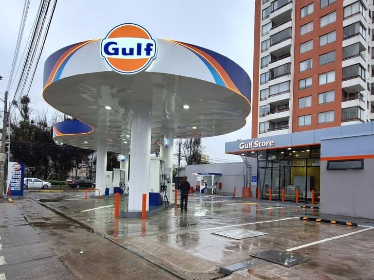 Bencinera Gulf llega a Chile: ¿En qué ciudades se encuentran sus estaciones de servicio?
