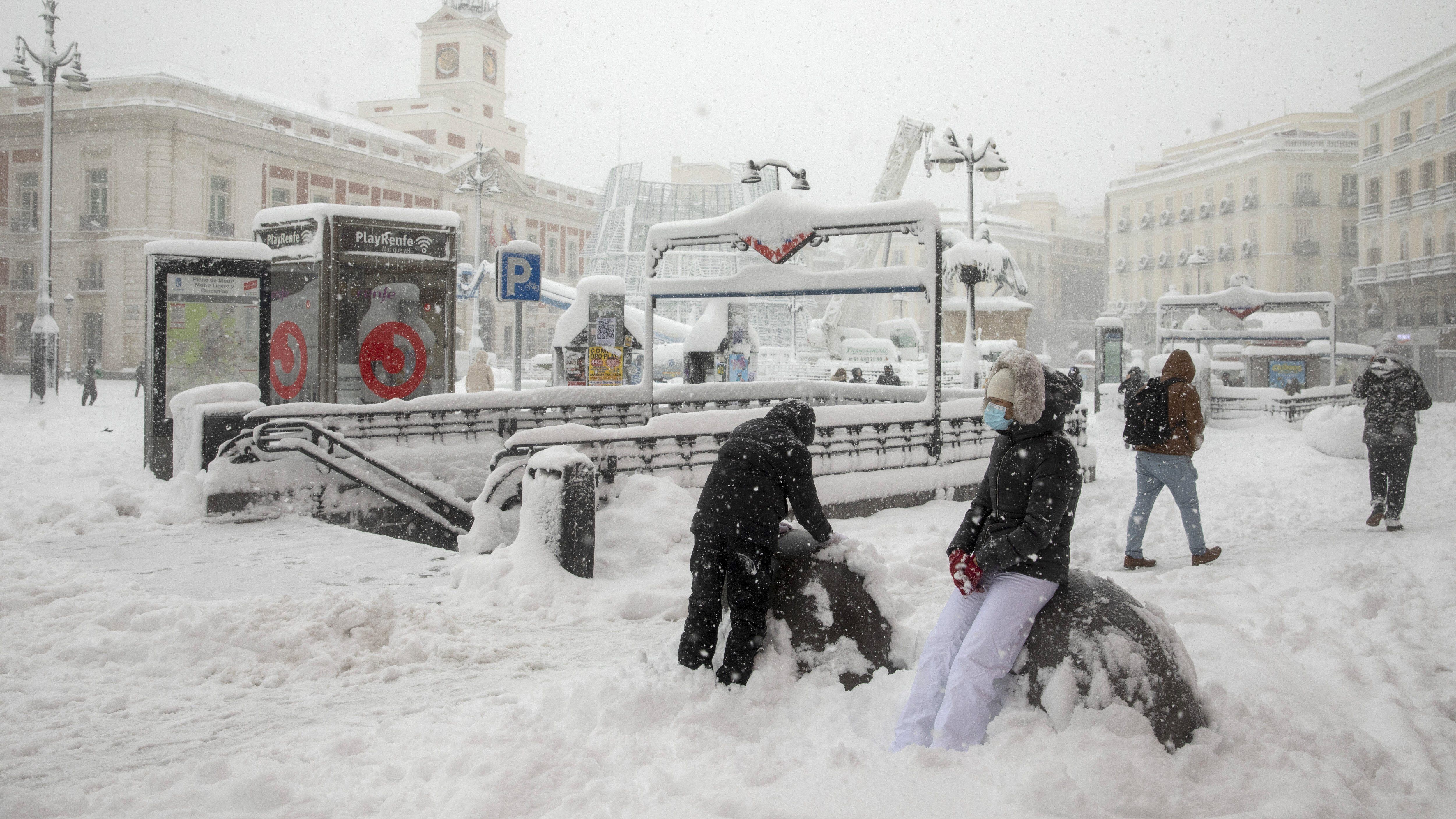 Temporal en Madrid