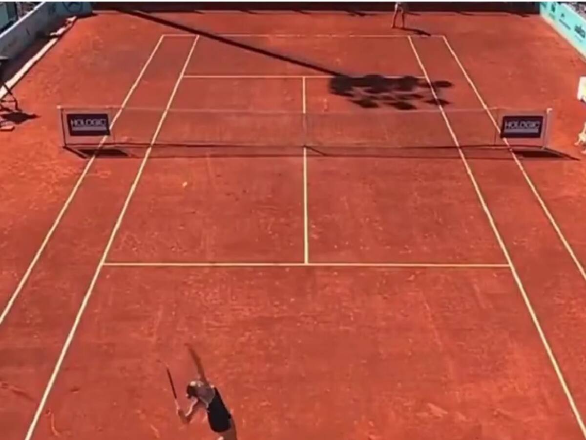 El ace más surrealista y extraño de la historia: tenista ucraniana dejó a todos asombrados con un saque en el WTA 1000 de Madrid