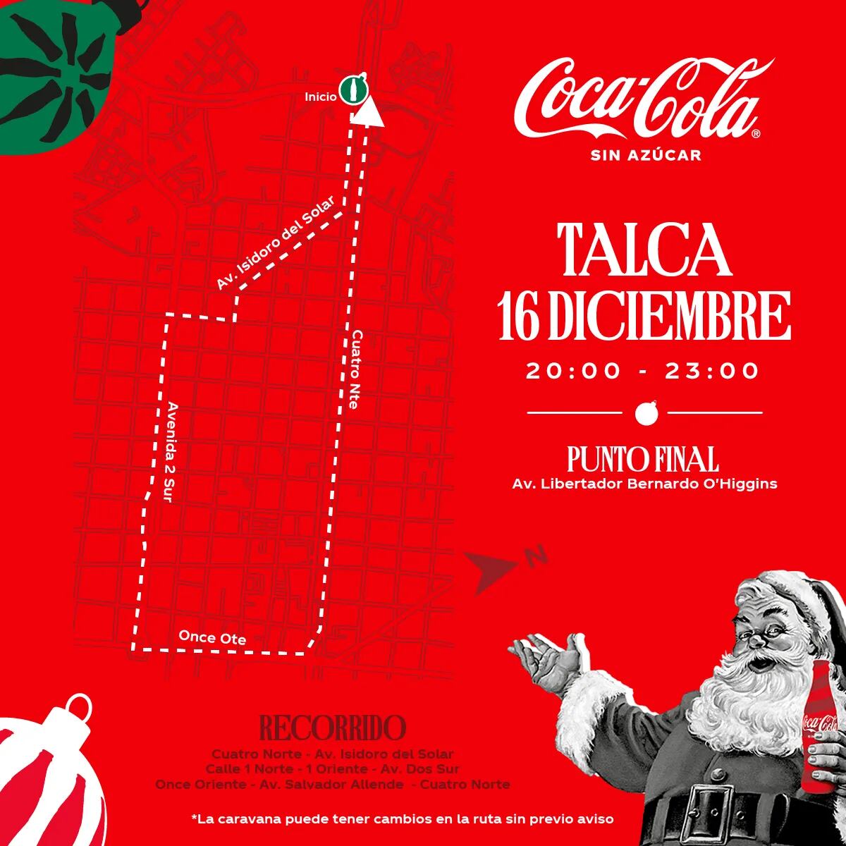 Caravana Navideña Coca-Cola 2023