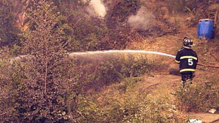 Detenido por iniciar incendio en Colbún queda en prisión preventiva
