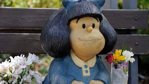 Fans consolaron a Mafalda por la muerte de Quino